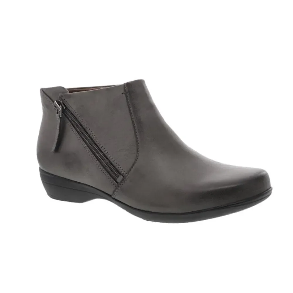 Dansko | Size 9.5 Euro 40 Fifi Ankle Grey Burnished Nubuck
